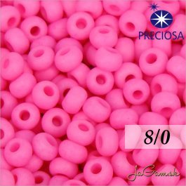 Rokajl Preciosa 8/0 ružová NEON 10g (16006_8)